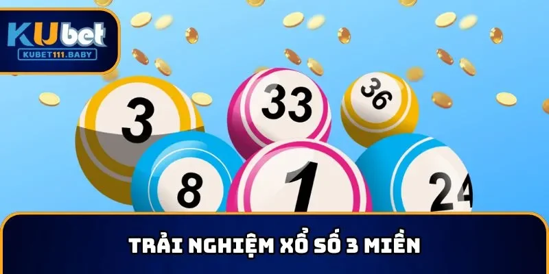 Tham gia vòng quay 3 miền với phiên bản mới lạ tại KU xổ số